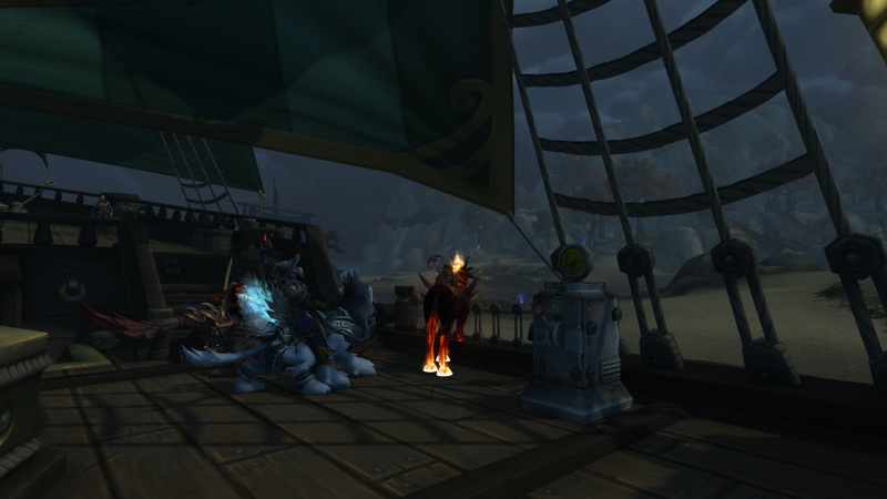 Sometimes the islands are pitch black, especially when you are taking screenshots for an article.
